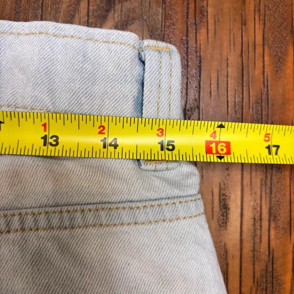 Women's Dickies Madison Loose Fit Double Knee Jeans size 32 light blue color - Picture 5 of 8